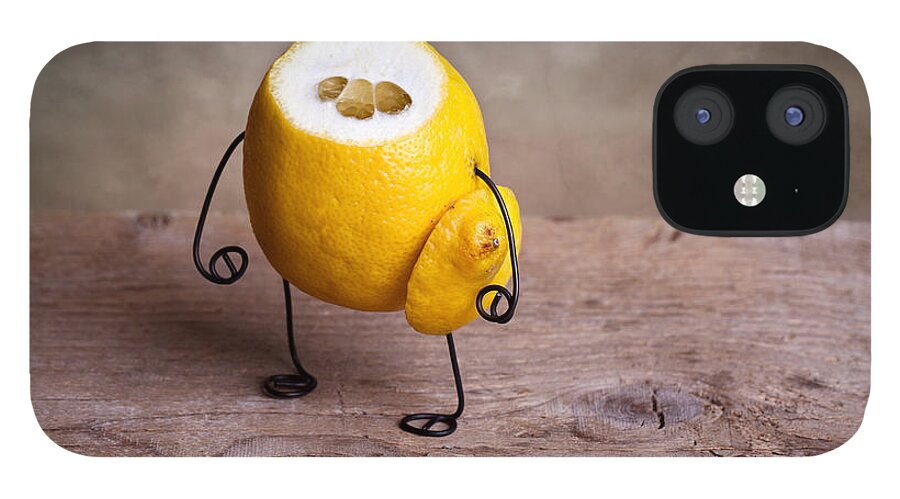 Lemon iPhone 12 Case featuring the photograph Simple Things 12 by Nailia Schwarz