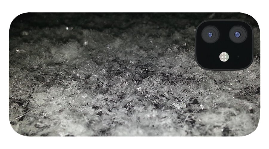 Winter iPhone 12 Case featuring the photograph Sparkling Darkness by Robert Knight