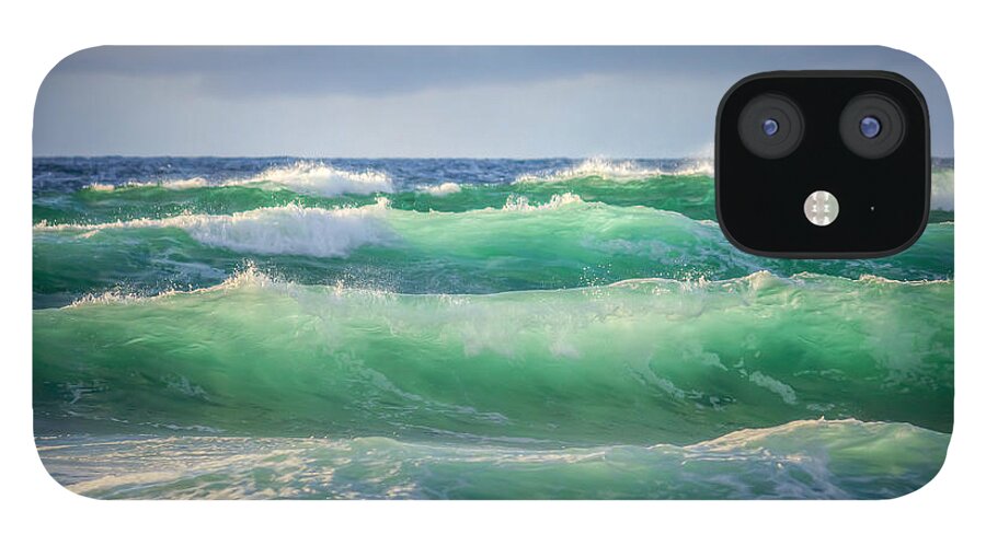 Seascape iPhone 12 Case featuring the photograph Stacked 0014 by Kristina Rinell