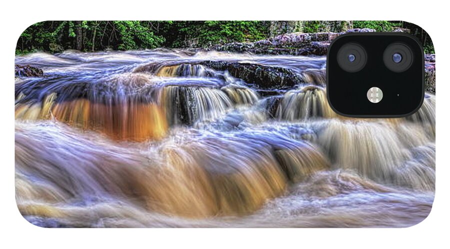 Eau Claire Dells iPhone 12 Case featuring the photograph Summer At The Dells of The Eau Claire by Dale Kauzlaric