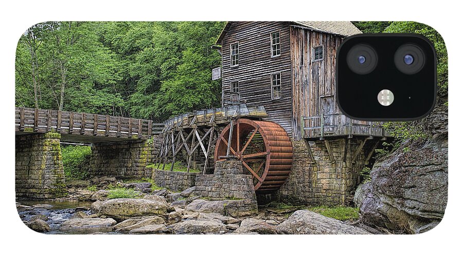 Grist Mill iPhone 12 Case featuring the photograph Summer Grist Mill by Deborah Penland