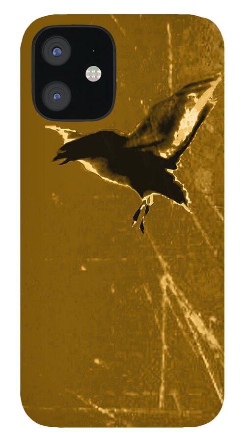 Birds iPhone 12 Case featuring the digital art Summer Noon by Asok Mukhopadhyay