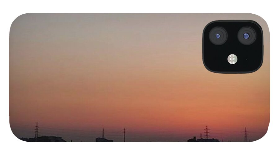 Sky iPhone 12 Case featuring the photograph Sundown #2 by Kumiko Izumi