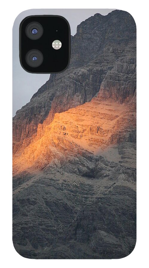 Nature iPhone 12 Case featuring the photograph Sunlight Mountain by Mary Mikawoz