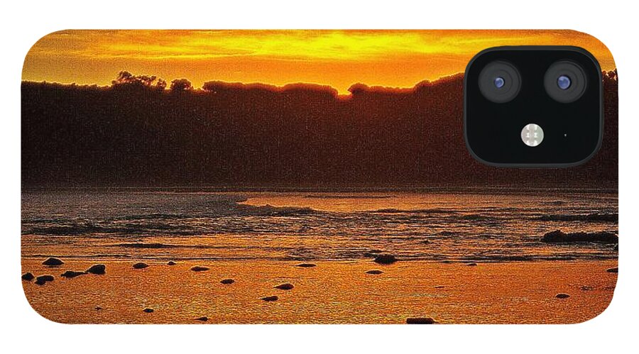 Sunset Reflections iPhone 12 Case featuring the photograph Sunset Reflections by Blair Stuart