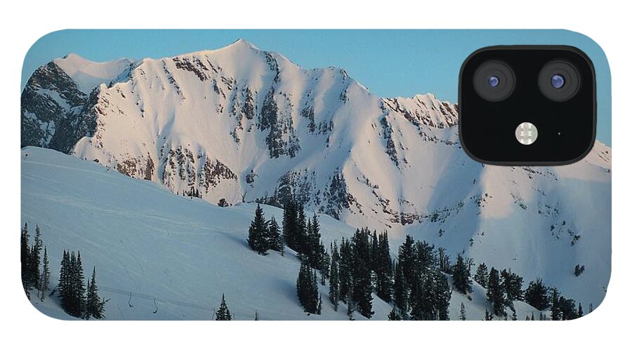 Ski iPhone 12 Case featuring the photograph Superior Sunrise by Michael Cuozzo