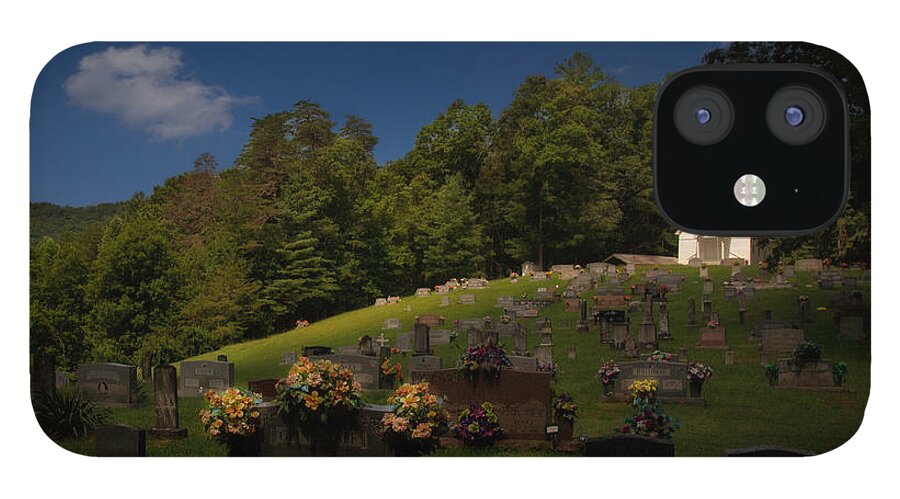 Landscape Photo iPhone 12 Case featuring the photograph Sweet Little Church by Mary Buck