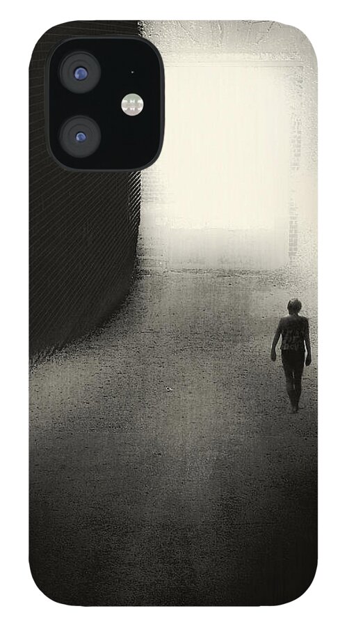Door iPhone 12 Case featuring the digital art The Door by Melissa D Johnston
