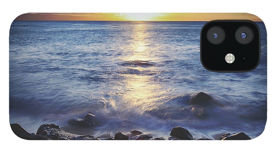 Maui iPhone 12 Case featuring the photograph The Ebb and Flow by Laurie Search