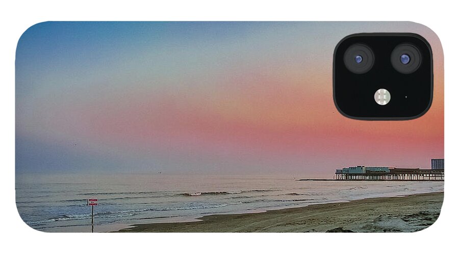 Galveston iPhone 12 Case featuring the photograph The Night Before Rita by Karen Musick