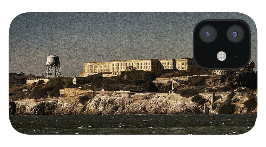 Bonnie Follett iPhone 12 Case featuring the photograph The Rock Alcatraz 1 by Bonnie Follett