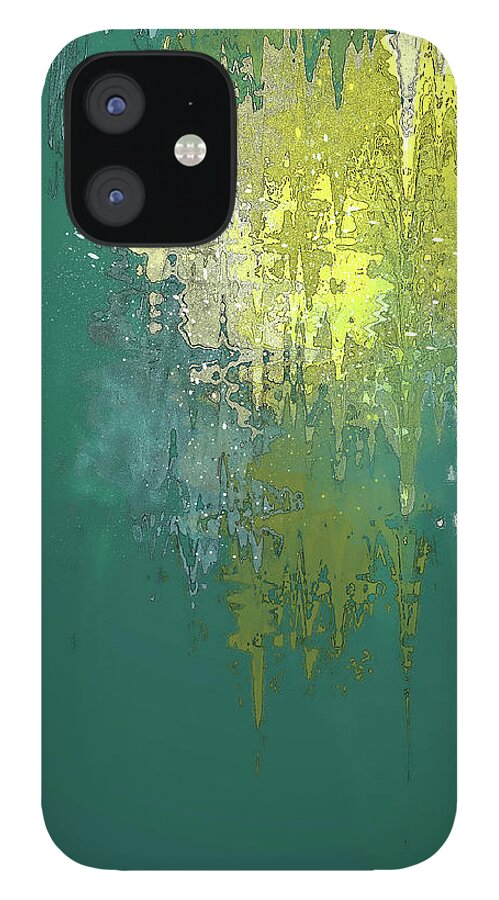 Gothic Towers iPhone 12 Case featuring the digital art The Sunken Cathedral by Gina Harrison