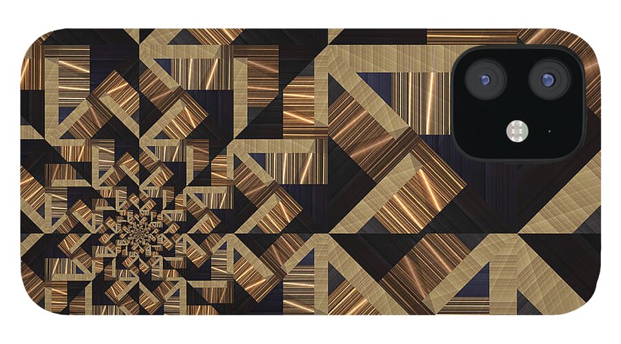 Vic Eberly iPhone 12 Case featuring the digital art This Way Out by Vic Eberly