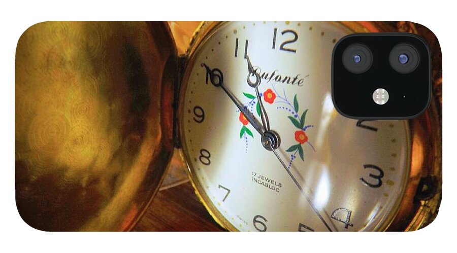 Watch iPhone 12 Case featuring the photograph Time by Robyn King