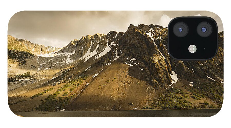 tioga Lake iPhone 12 Case featuring the photograph Tioga Lake in June by Janis Knight
