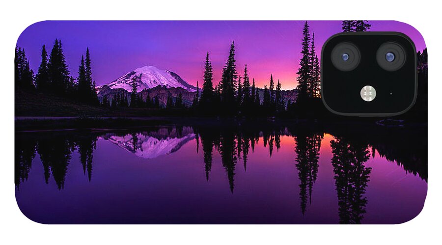 Mount Rainier iPhone 12 Case featuring the photograph Tipsoo Dreams by Dustin LeFevre