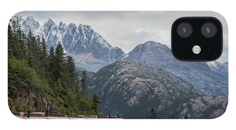 Skagway iPhone 12 Case featuring the photograph Train to nowhere by David Kirby