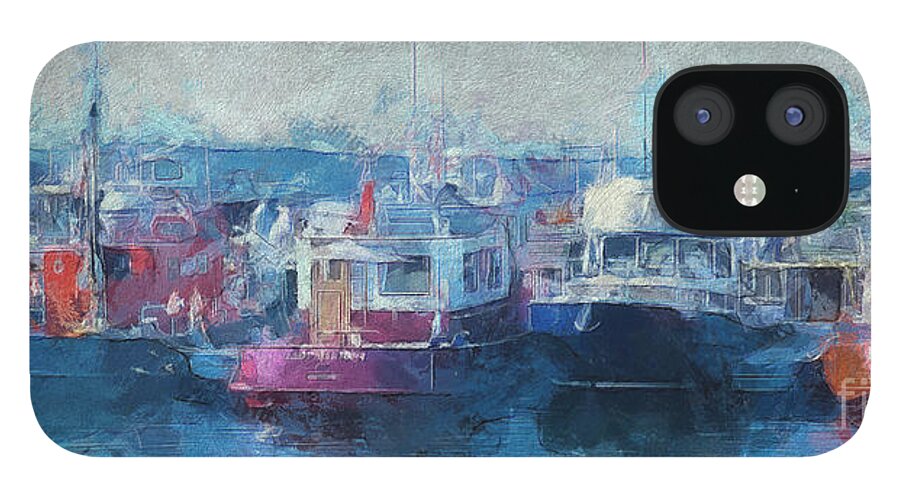 Tugs iPhone 12 Case featuring the photograph Tugs Together by Claire Bull