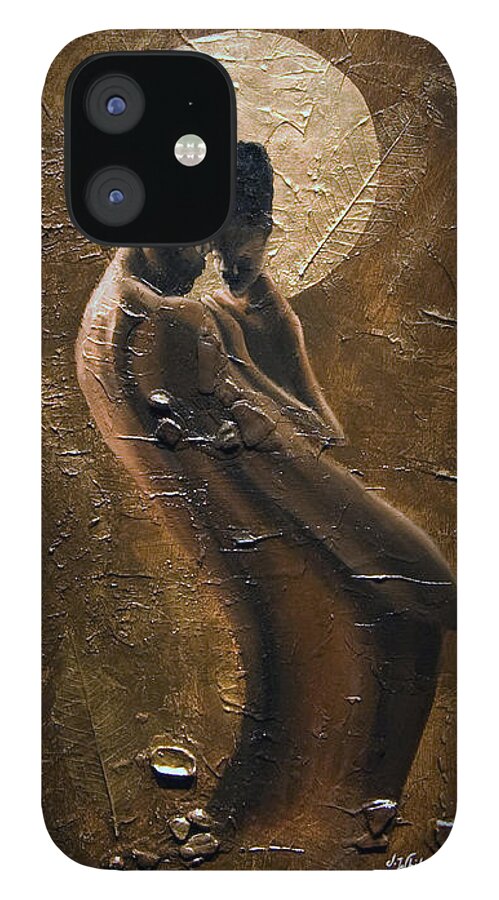 Father iPhone 12 Case featuring the painting Unconditional by Jerome White