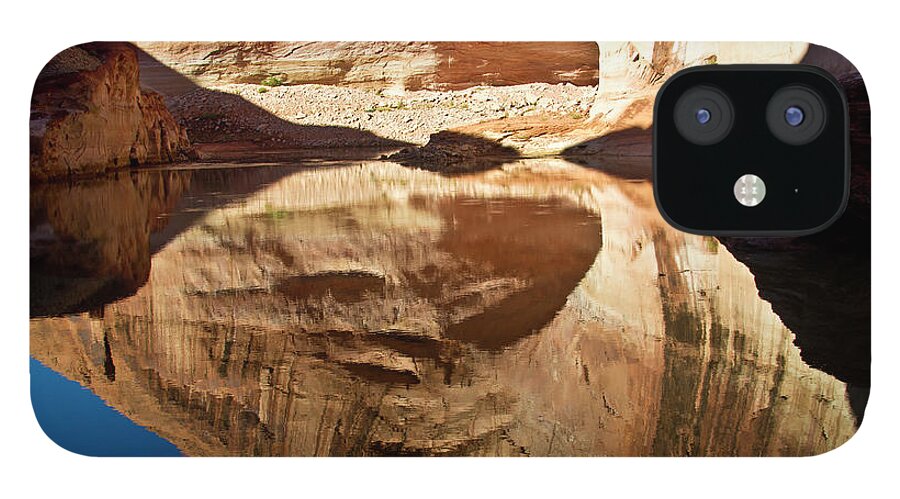 Lake Powell iPhone 12 Case featuring the photograph Under Water by Kathy McClure