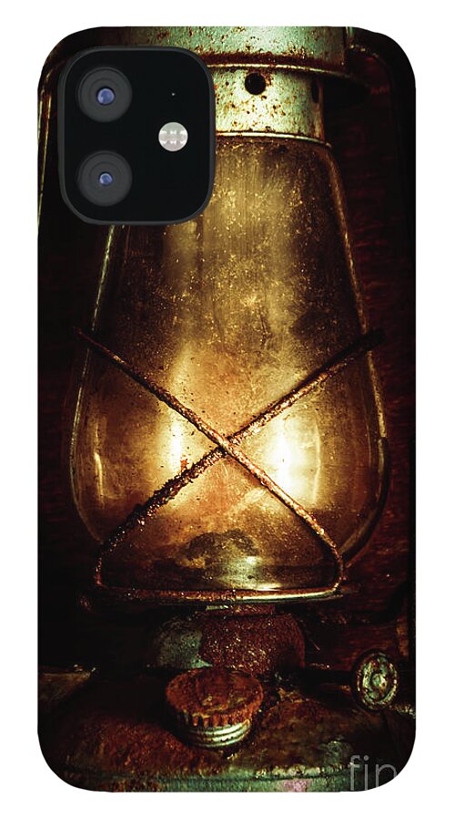 Mining iPhone 12 Case featuring the photograph Underground mining lamp by Jorgo Photography