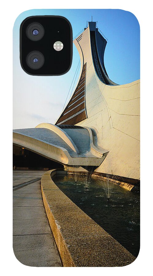 Olympique iPhone 12 Case featuring the photograph up by Jean-Marc Robert