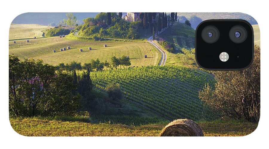 Tuscany iPhone 12 Case featuring the photograph Val d'orcia by Francesco Riccardo Iacomino