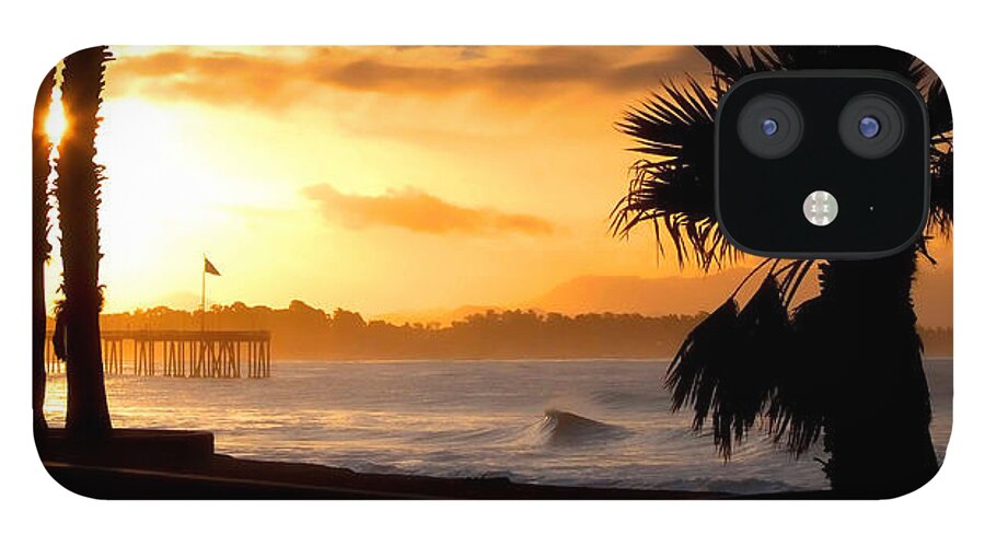 Ventura iPhone 12 Case featuring the photograph Ventura California Sunrise by John A Rodriguez