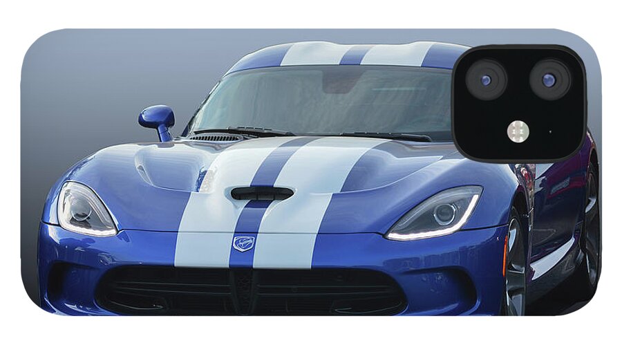 Dodge iPhone 12 Case featuring the photograph Viper Madness by Bill Dutting