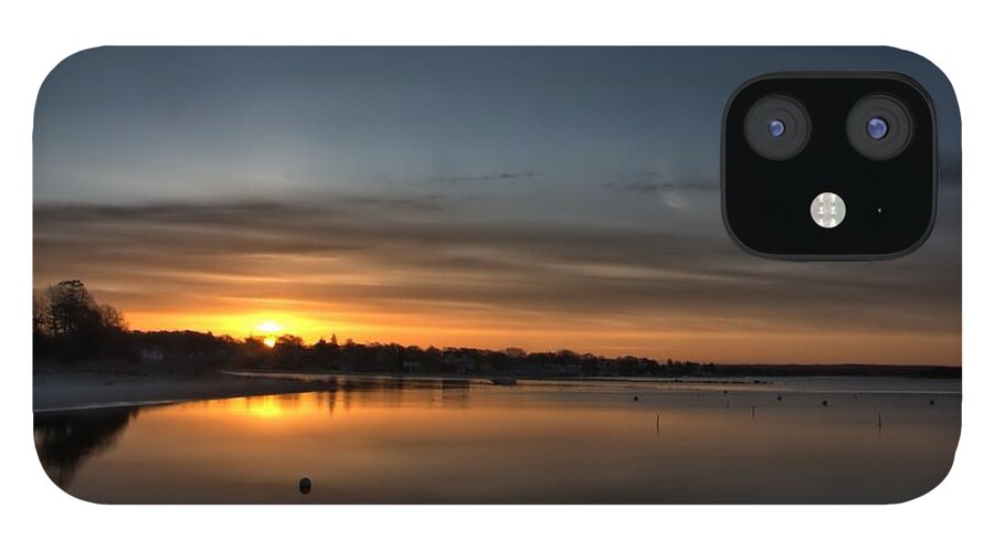 Cape Cod iPhone 12 Case featuring the photograph Waking To A Cold Sunrise by Bruce Gannon