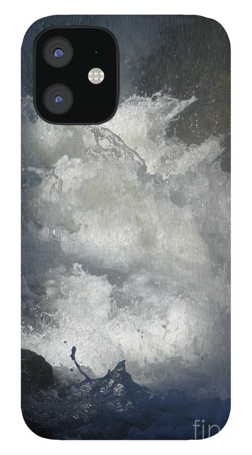 Beautiful iPhone 12 Case featuring the photograph Water Fury 3 by Jean Bernard Roussilhe