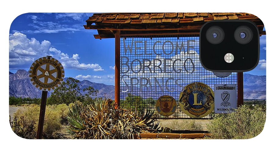 Julian iPhone 12 Case featuring the photograph Welcome to Borrego Springs by Alex Morales
