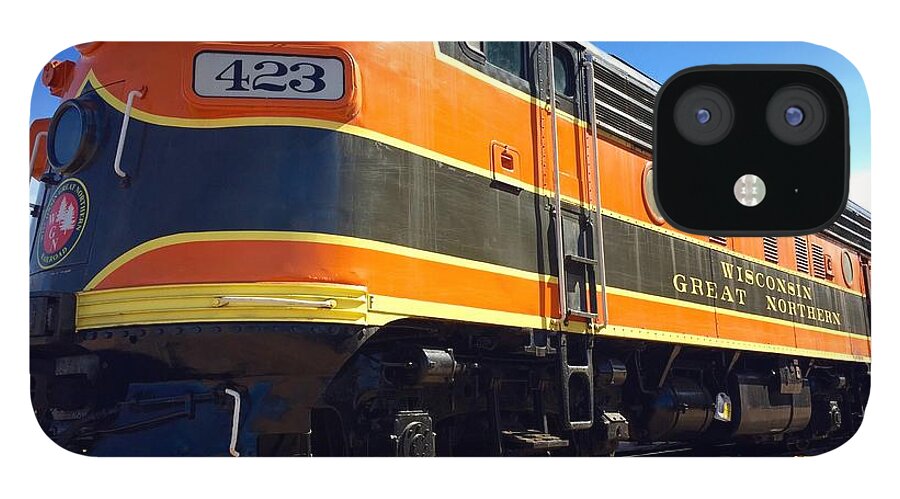 Wisconsin Great Northern Railroad iPhone 12 Case featuring the photograph Wgn 423 #3 by Cara Frafjord