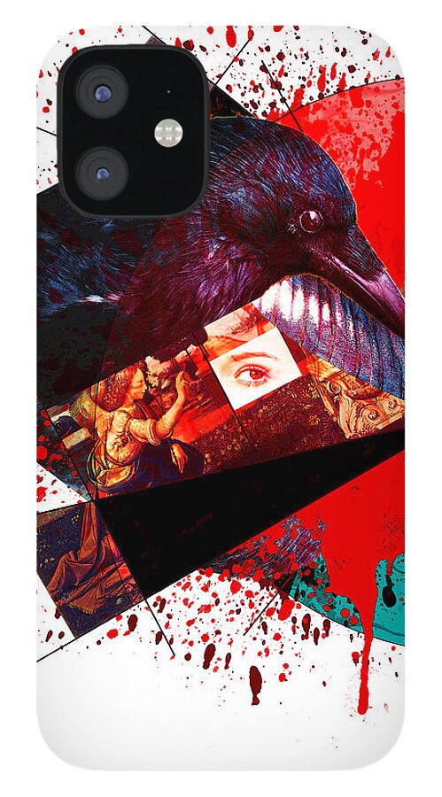 Eye iPhone 12 Case featuring the digital art What you see in that eye by Arouse Works