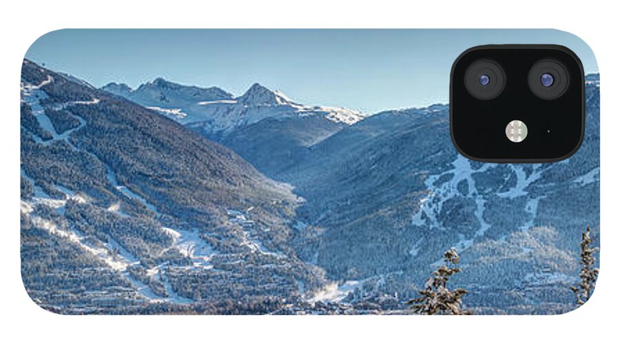 Whistler iPhone 12 Case featuring the photograph Whistler Blackcomb Ski Resort by Pierre Leclerc Photography