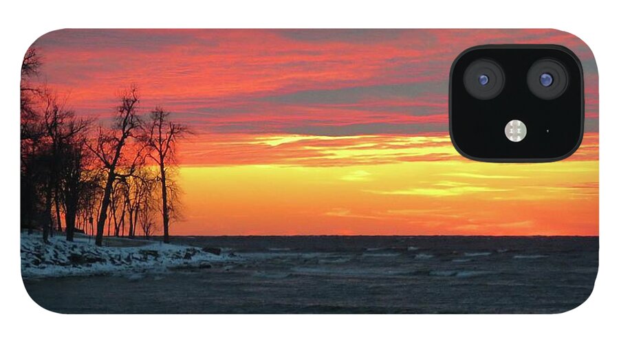 Sunset iPhone 12 Case featuring the photograph Winter Solstice Eve by Dennis McCarthy