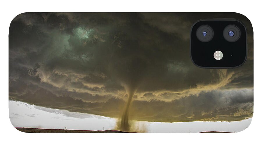 Nebraskasc iPhone 12 Case featuring the photograph Wray Colorado Tornado 064 by NebraskaSC