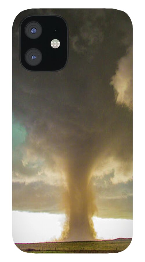 Nebraskasc iPhone 12 Case featuring the photograph Wray Colorado Tornado 079 by NebraskaSC