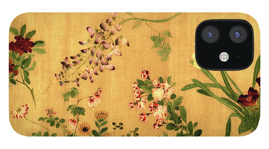 The Hundred Flowers iPhone 12 Case featuring the photograph Yuan's Hundred Flowers by S Paul Sahm