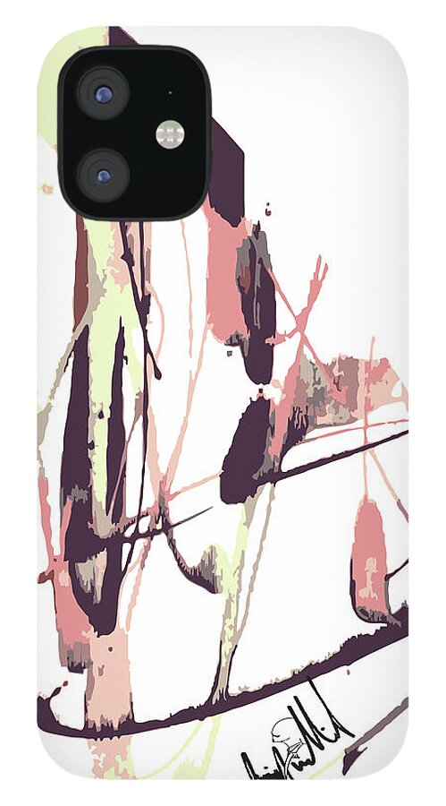  iPhone 12 Case featuring the digital art Brown Sugar #1 by Jimmy Williams