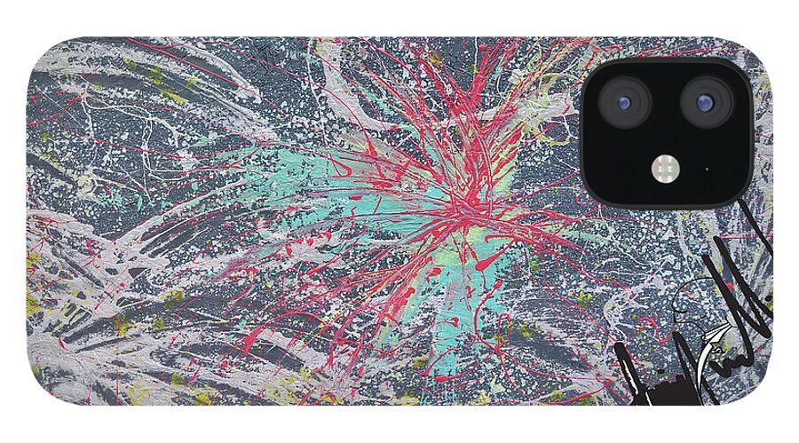  iPhone 12 Case featuring the digital art Confusion #1 by Jimmy Williams