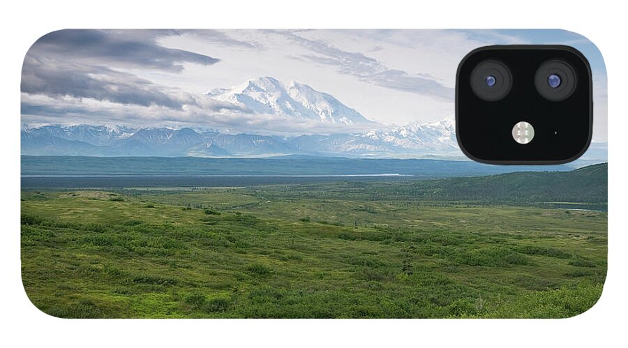 Scenics iPhone 12 Case featuring the photograph Denali Np Landscape With Denali #1 by John Elk