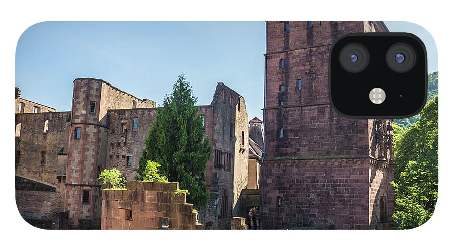 Europe iPhone 12 Case featuring the photograph Heidelberg Castle #1 by Donald Pash
