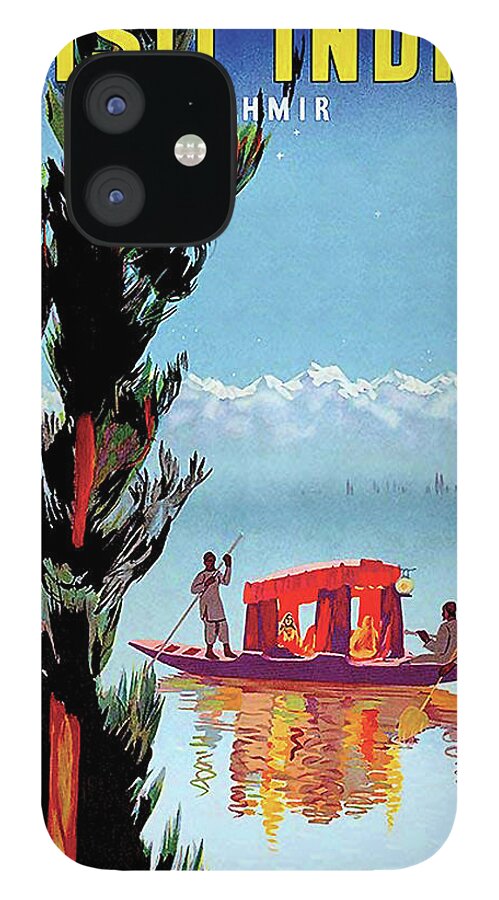 Kashmir iPhone 12 Case featuring the digital art Kashmir, India #1 by Long Shot