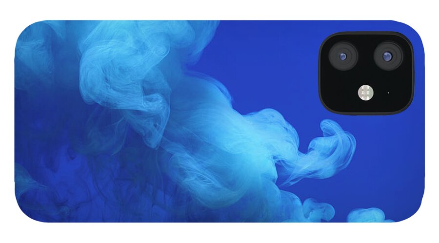 Motion iPhone 12 Case featuring the photograph Colored Smoke #10 by Henrik Sorensen