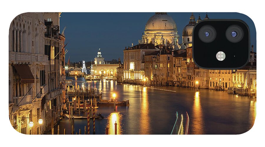 Basc iPhone 12 Case featuring the photograph Evening light in Venice #3 by Sue Leonard