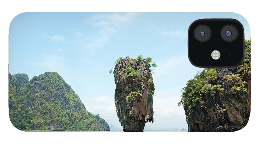 Andaman Sea iPhone 12 Case featuring the photograph James Bond Island, Thailand #2 by Ivanmateev