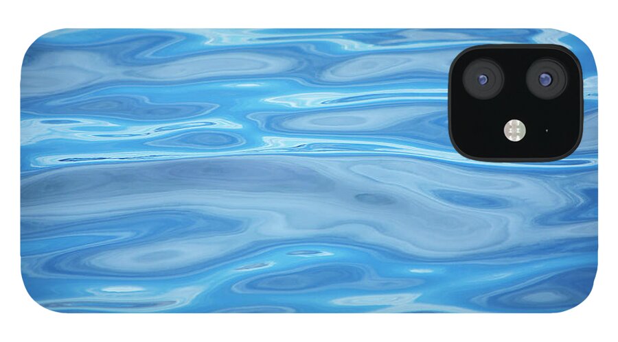 Tranquility iPhone 12 Case featuring the photograph Water Ripples #2 by Adam Gault
