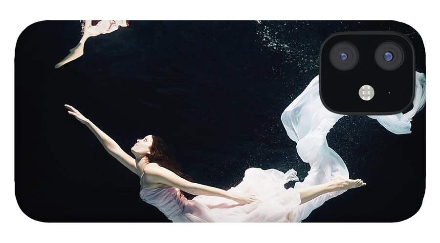 Ballet Dancer iPhone 12 Case featuring the photograph Ballet Dancer Underwater #21 by Henrik Sorensen