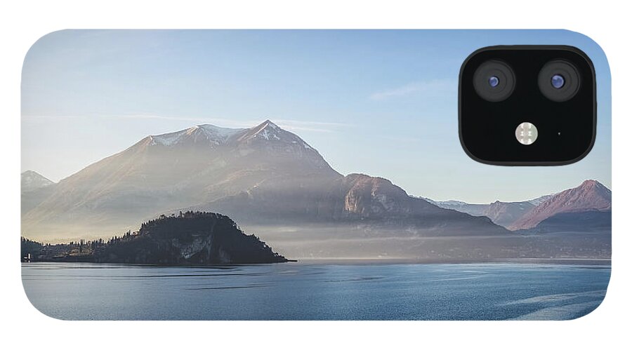 Scenics iPhone 12 Case featuring the photograph Como District Lake #3 by Deimagine